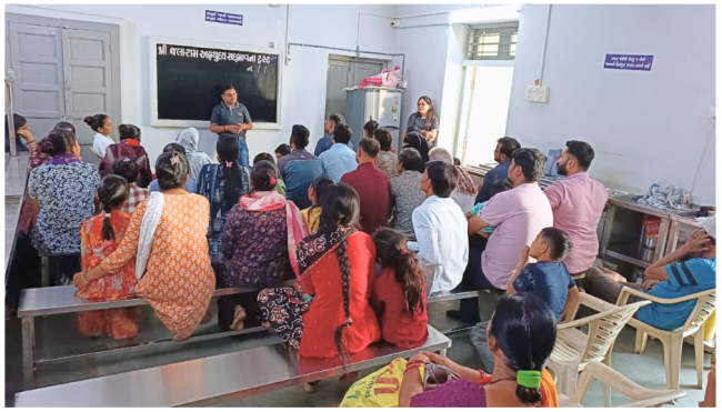 Successful HLA Camp at Jalaram Day Care Center: A Step Toward Hope for 14 Families