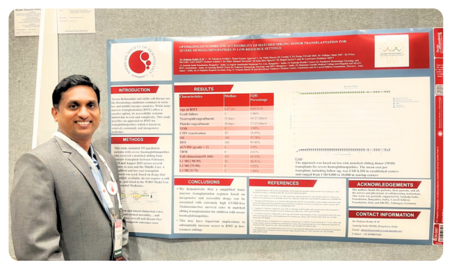 Dr Mohana Reddy at ASH Meeting