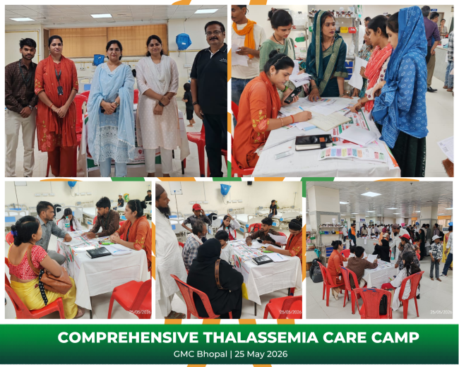 Comprehensive Thalassemia Care Camp - MP