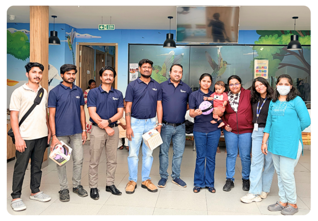 S. Bhandari Group Visits Sankalp 