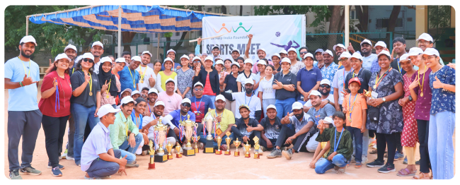 One Team, Many Wins: Sankalp Sports Meet 2026 Drew Some Enthusiastic Participation On and Off the Field